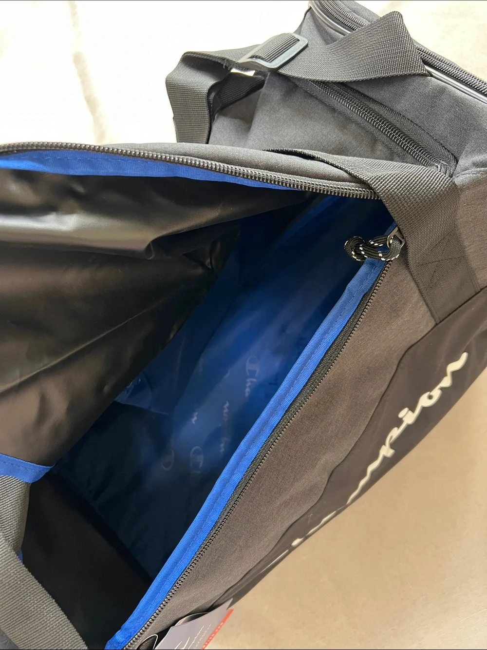 Champion Prologue Duffel Bag Black Brand New